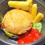 Hamburger and "French fries"